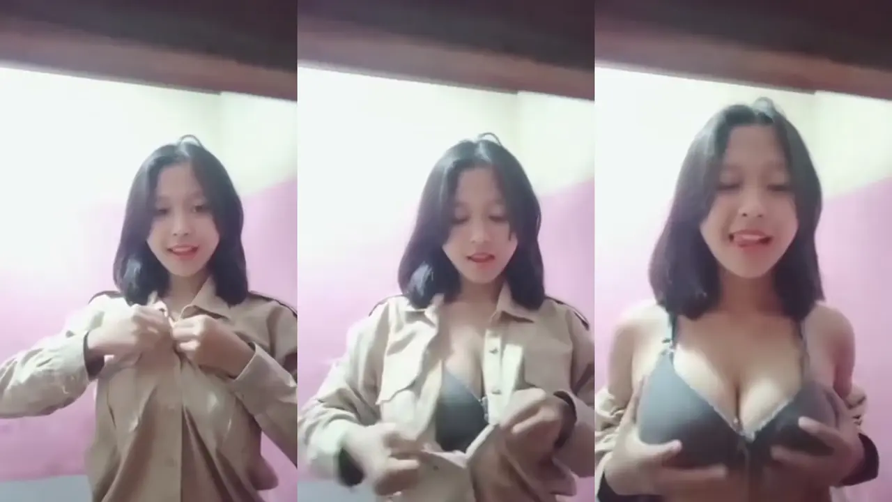 ABG SMA tobrut seragam pramuka Colmek